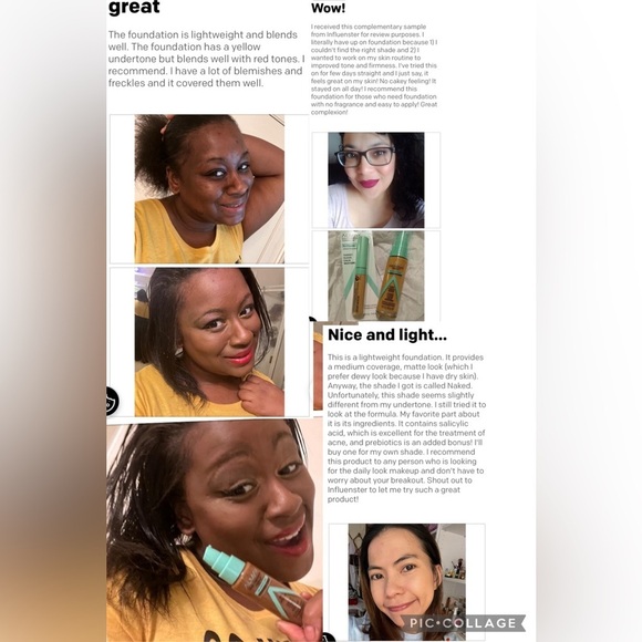 ALMAY Make Myself Clear Salicylic Acid Foundation •900 Cappuccino 5/$25 - Picture 12 of 15